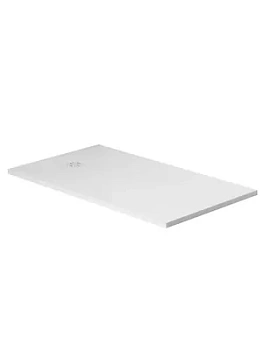 Душевой поддон Alice 1600х1000х30 прямоугольной, литьевой мрамор, белый мат. MPDKA160100