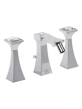 Смеситель для биде Migliore на 3 отверстия, хром/SWAROVSKI ML.OPR-6025K.CR