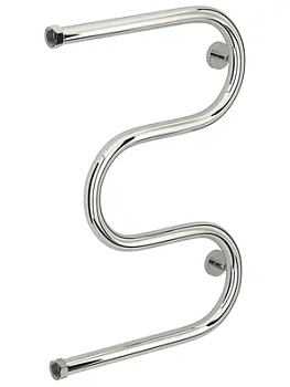 СУНЕРЖА Полотенцесушитель 600х400 нерж. сталь, нак. гайка 1" 00-0007-6040