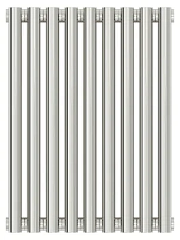 СУНЕРЖА Дизайн радиатор 500х405 (9 секц) нерж.сталь, универ. подкл., 1/2", 00-0332-5009