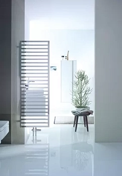 Полотенцесушитель стальной Zehnder QAC-180-060 (1835х600) водяной, цвет: хром