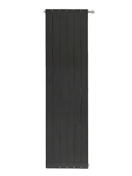 Дизайн-радиатор STOUT 2000 6 секций, алюм., бок.подкл. 3036 Вт, цвет 2748 cod.07 черный