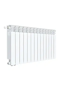 Радиатор биметаллический Rifar Ventil BVL 500 нижнее левое подключение, 14 секции, 2758 Вт