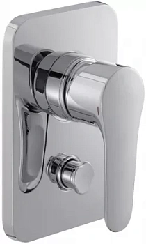 Смеситель Jacob Delafon для ванны/душа, встраиваемый, внешняя часть E98714-CP