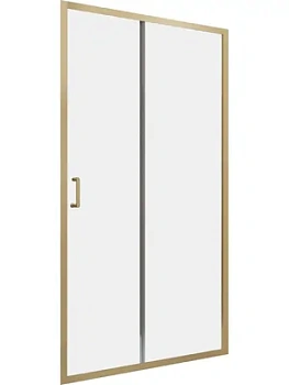 Душевая дверь RGW PA-14Gb (1000х1950) раздвижная, стекло 6мм прозрачное/золото 41081410-16