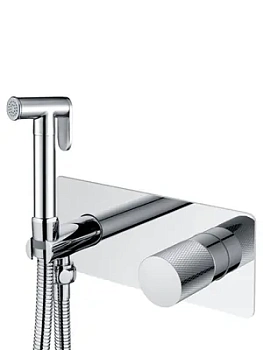 Смеситель Boheme 127-CRCR.2 встраиваемый, с гиг душем, однозахв, ручка:touch, хром