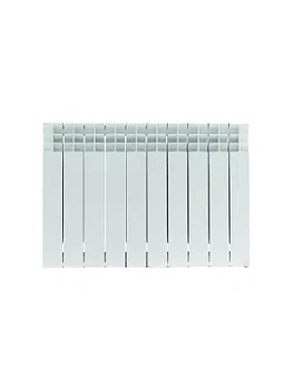Радиатор STOUT 500 10 секций, биметаллический, боковое подключение, белый SRB-3310-050010