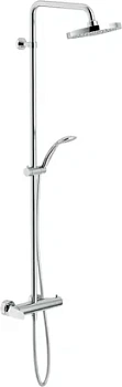 Душевая система NOBILI смеситель, верхний и ручной душ, шланг, хром BS101130/30CR