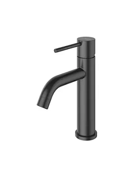 Смеситель для раковины CEZARES -LS1-NOP однозахватный, излив 139 мм, цвет: черный матовый