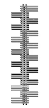 Полотенцесушитель стальной Zehnder YSEC-180-060/RACY-C (1922х600) с пультом упр., цвет: хром