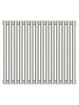 СУНЕРЖА Дизайн радиатор 500х630 (14 секц) нерж.сталь, универ. подкл., 1/2", 00-0332-5014