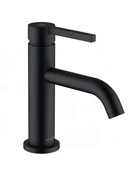 Смеситель KLUDI Pura для умывальника, излив 75мм, без дон. клапана, черный мат. 200283915