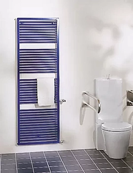 Полотенцесушитель стальной Zehnder HUD-180-100 (1807х1000) водяной, цвет: категория 1