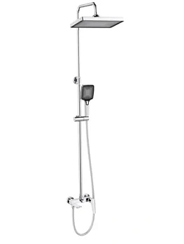 Душевая система CEZARES -CVD-01 смеситель для душа,верхний и ручной душ,поворотный излив,хром