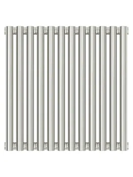 СУНЕРЖА Дизайн радиатор 500х540 (12 секц) нерж.сталь, универ. подкл., 1/2", 00-0332-5012