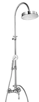 Душевая колонна CEZARES -CD-01-M смеситель, верхний, ручной душ, хром