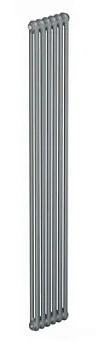 Радиатор стальной двухтрубчатый RIFAR 2180-6 секций, титан, боковое подключение