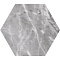Equipe Bardiglio 23770 Hexagon Dark 17,5x20