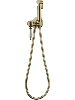 Смеситель Boheme 434 встраиваемый, с гигиеническим душем, однозахватный, бронза