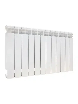 Радиатор биметаллический Fondital 500/100, 12 секций, 2064Вт, белый
