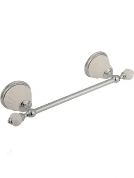 Migliore Полотенцедержатель 30 см керамика белая, хром ML.OLV-60.641.BI.CR