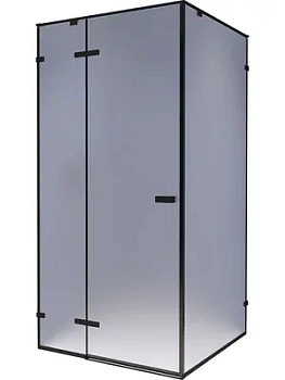 Душевой уголок RGW SV-030B (1000х1000х2000) стекло матовое 8мм/черный 353203000-24