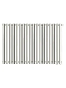 СУНЕРЖА Дизайн радиатор 500х810 (18 секц) нерж.сталь, EU50 левое/правое, 3/4", 00-0312-5018