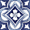 Amuri Decoro Maiolica Tappeto 1 Glossy 20x20