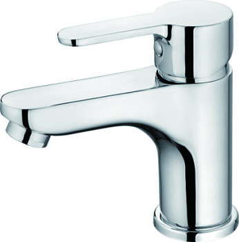 Смеситель Ledeme Н03 для раковины, фиксированный излив, однозахватный, хром L1003