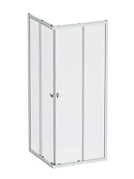 Душевое ограждение AM.PM 1900х800х800, профиль серебро/стекло прозрачное W87G-403-8080-MT