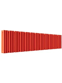 Радиатор стальной Empatiko V S2 двухтруб 1432х236х122 36 сек бок.подкл, 2052Вт, Friendly Red