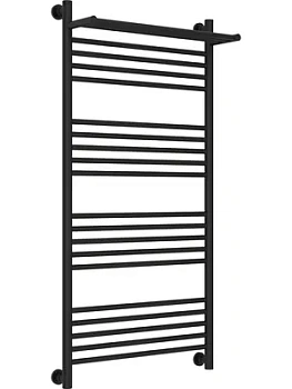 СУНЕРЖА Полотенцесушитель 1200х600 (20 ступ) черный матовый, унив.под. 3/4"