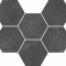 Continuum Petrol Mosaico Hexagon 29X25