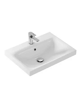 Раковина мебельная Cersanit SLIM 50 500х350х200 с 1 отверстием, белая P-UM-MOD5OSL/1