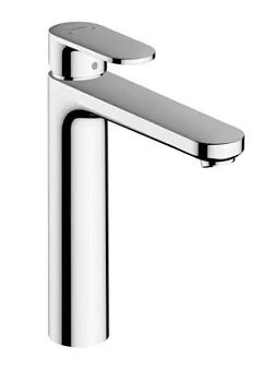 Смеситель для умывальника Hansgrohe 71581000 излив 190, металл.сливной гарнитур, хром