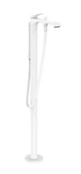 Смеситель Hansgrohe 75445700 для ванны напольный, однорычажный, матовый белый