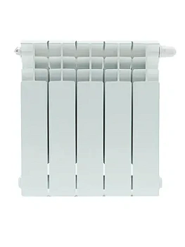 Радиатор STOUT Ventil 350 5 секций, биметалл, нижнее правое подключение,белый SRB-3320-035005