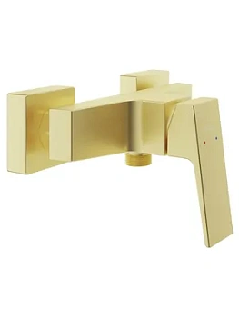 Смеситель для душа Aqueduto CLA0750 настенный, однозахватный, без излива, золото шлифованное