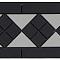 Петергоф Бордюр Белый 001 013 15.8x30.9