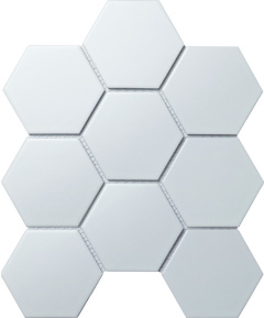 Hexagon Big White Matt 29.5X25.6