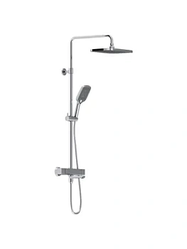 Душевая система Damixa смеситель, термостатом, цвет хром 953810000