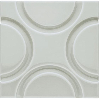 Adex Neri ADNE4138 Liso Geo Silver Mist 15x15