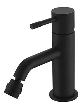 Смеситель Boheme 466-B для биде, на 1 отверстие, однозахватный, черный