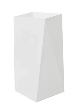 Раковина отдельностоящая ArtCeram 520х520х850 белая OSL0080100