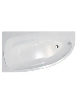 Ванна акриловая Triton (1700х950) правая, без каркаса, со сливом-переливом V76+CK60PF