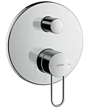 Смеситель Axor 38426000 для ванны встраиваемый однорычажный, рукоятка-петля, хром
