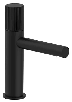 Смеситель для раковины Paffoni 071NO однозахватный, короткий излив 114мм, цвет: черный матовый