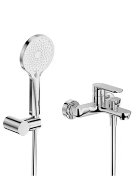 Смеситель CEZARES -VD-01 для ванны/душа, с душевым комплектом, хром