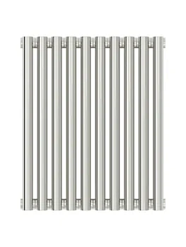 СУНЕРЖА Дизайн радиатор 500х450 (10 секц) нерж.сталь, универ. подкл., 1/2", 00-0332-5010