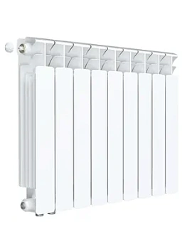Радиатор биметаллический Rifar Ventil BVL 500 нижнее левое подключение, 9 секции, 1773 Вт